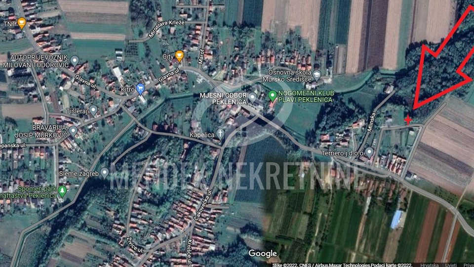 Land, 801 m2, For Sale, Peklenica