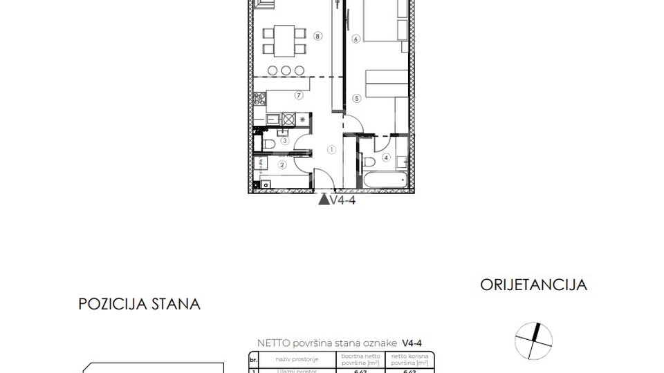 Apartment, 75 m2, For Sale, Varaždin - Centar