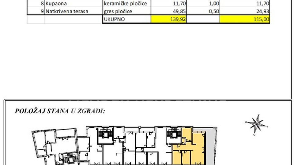 Apartment, 115 m2, For Sale, Varaždin - Centar