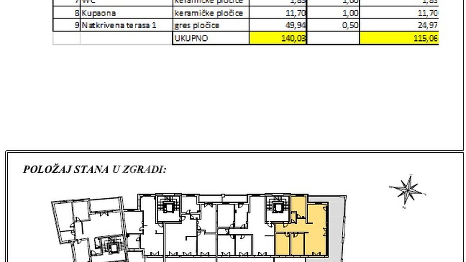 PRETPRODAJA! 3-S stan 115,06 m2, 2. kat, Varaždin, centar, prodaja