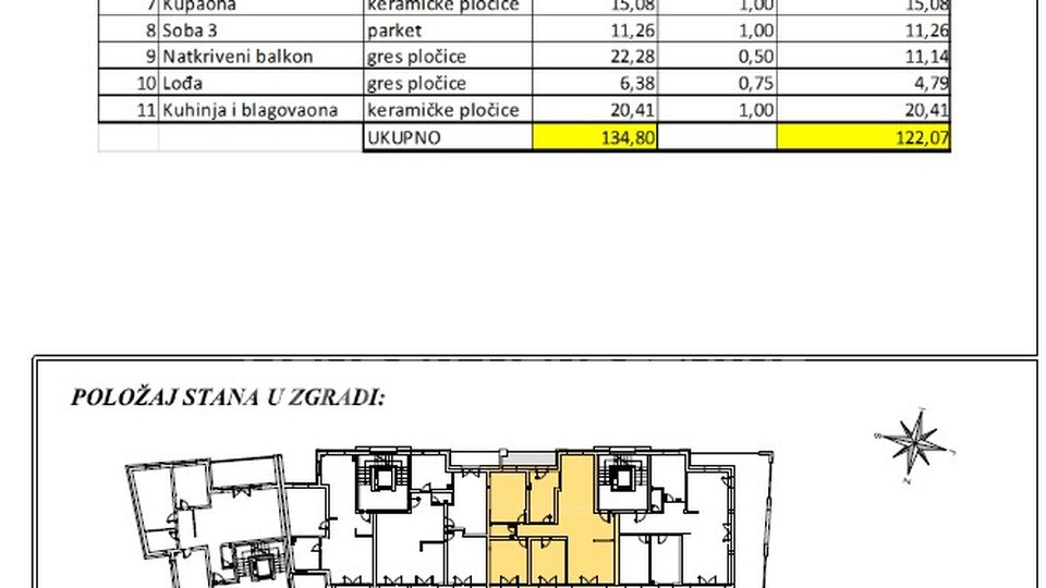 PRETPRODAJA! 4-S stan 122,05 m2, 1. kat, Varaždin, centar, prodaja