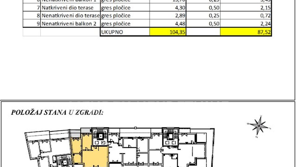 PRETPRODAJA! 3-S PENTHOUSE 87,52 m2, 3. kat, Varaždin, centar, prodaja