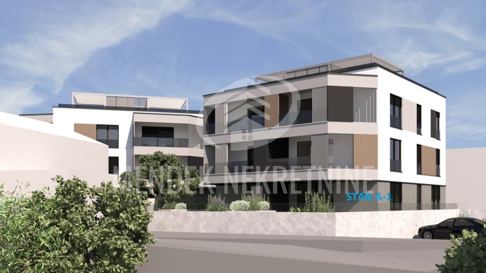 3-Zimmer-Wohnung 100,58 m2, Erdgeschoss, Diklo, Zadar, zu verkaufen