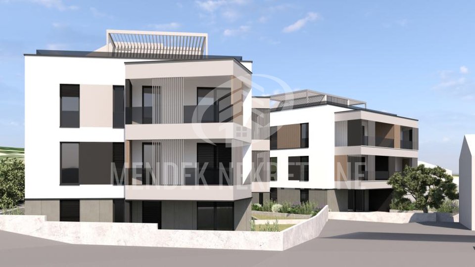 3-room apartment 103,66 m2, ground floor, Diklo, Zadar, for sale