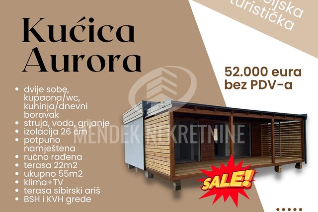 House, 55 m2, For Sale, Ražanac