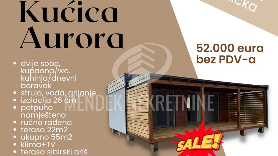 House, 55 m2, For Sale, Ražanac