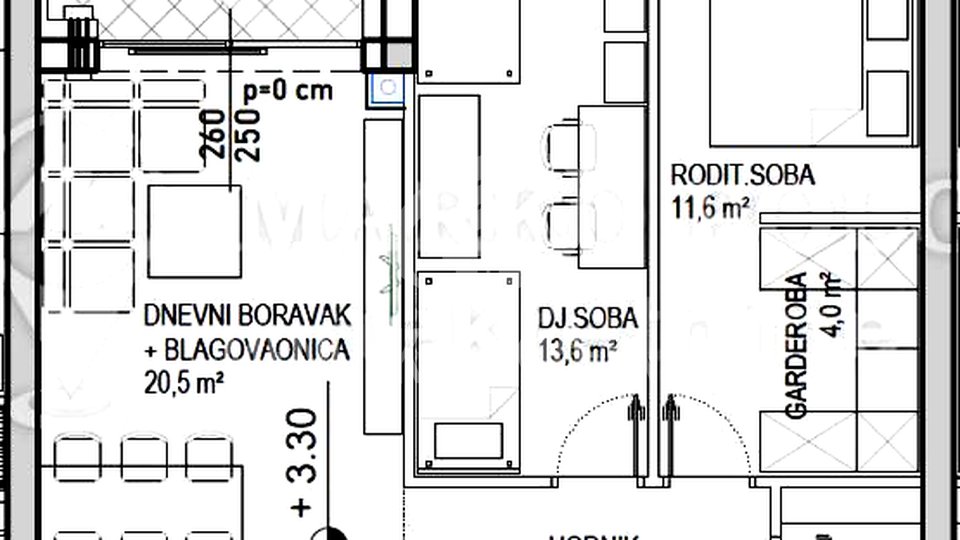 Wohnung, 85 m2, Verkauf, Čakovec - Globetka