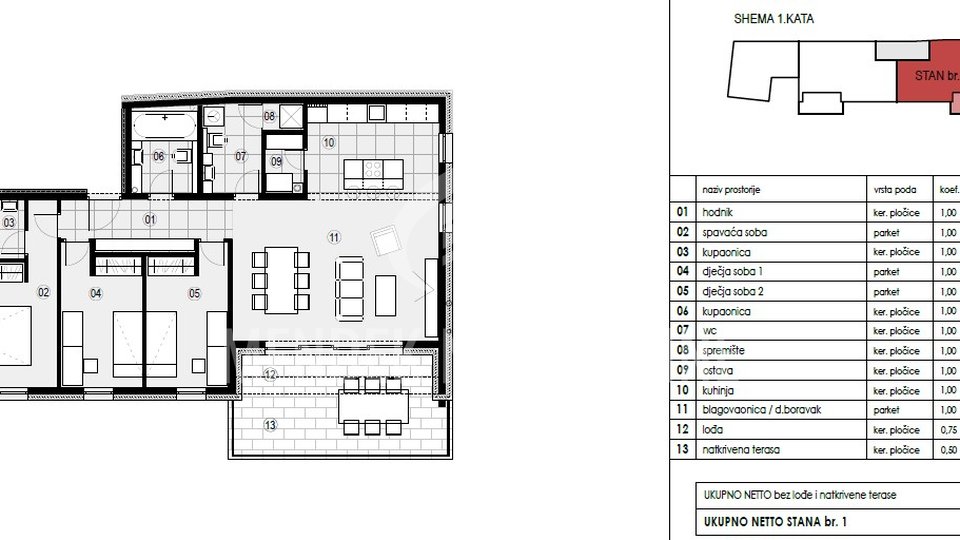 Apartment, 107 m2, For Sale, Varaždin - Centar