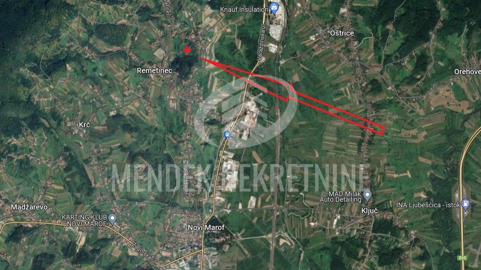 Land, 6500 m2, For Sale, Remetinec