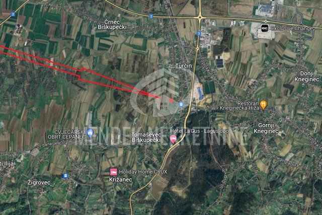Land, 8300 m2, For Sale, Turčin