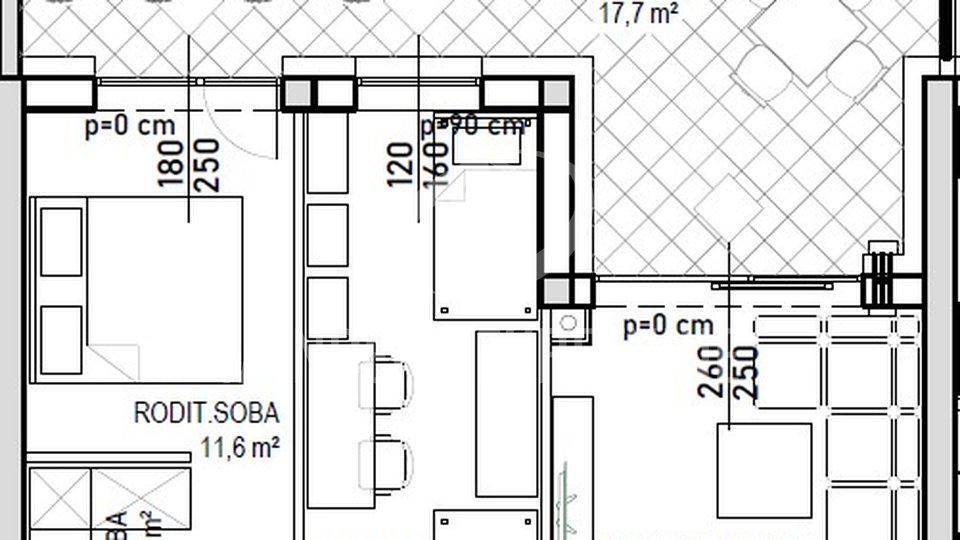 Appartamento, 85 m2, Vendita, Čakovec - Globetka