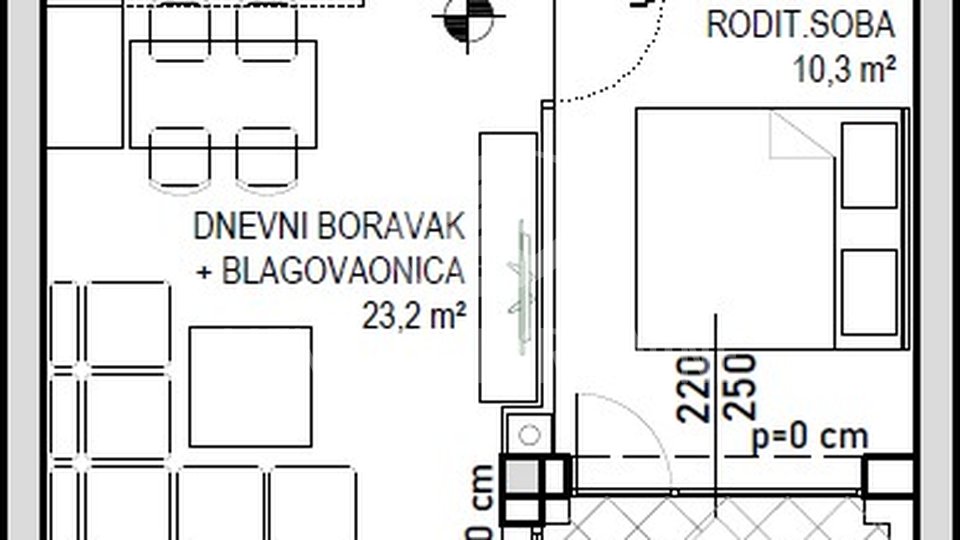 Apartment, 60 m2, For Sale, Čakovec - Globetka