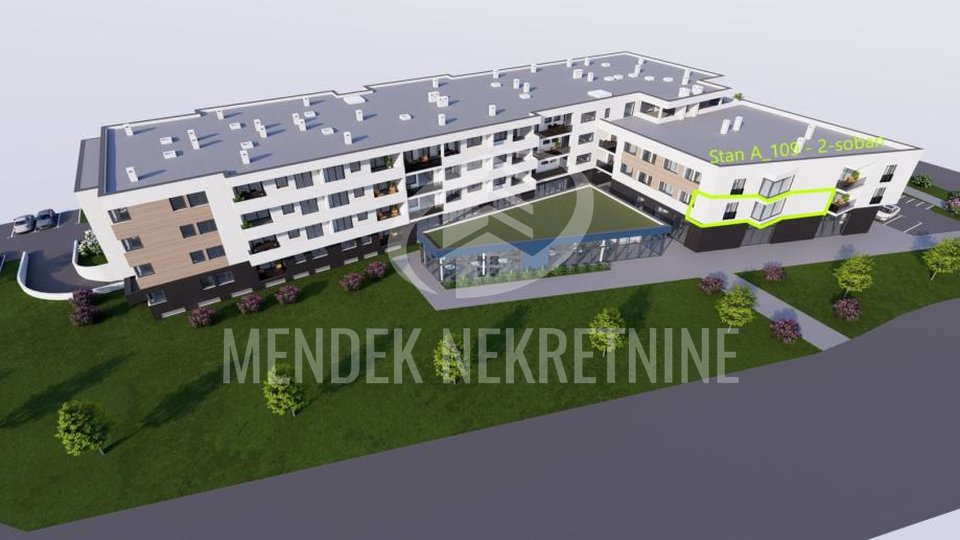 Apartment, 49 m2, For Sale, Čakovec - Globetka
