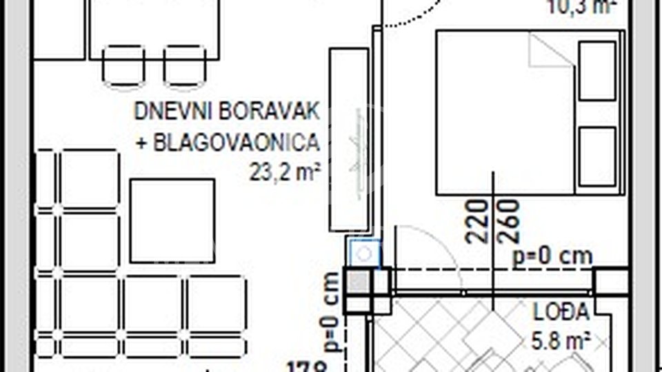 Wohnung, 57 m2, Verkauf, Čakovec - Globetka