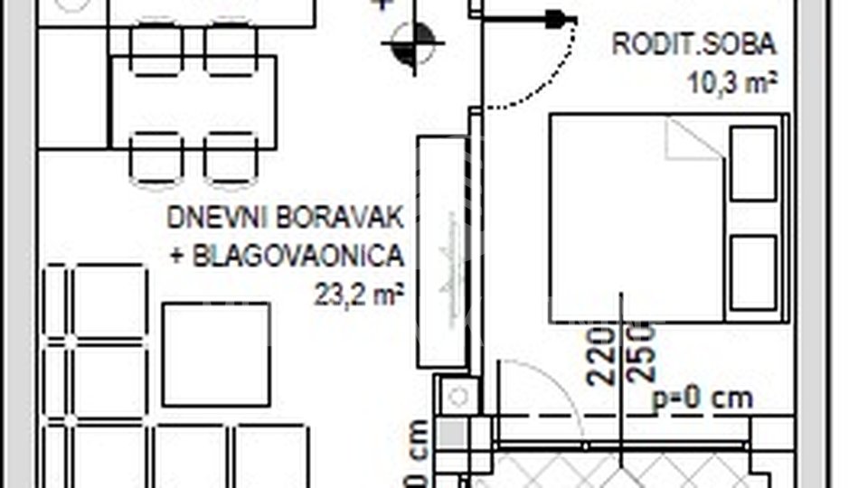 Wohnung, 59 m2, Verkauf, Čakovec - Globetka