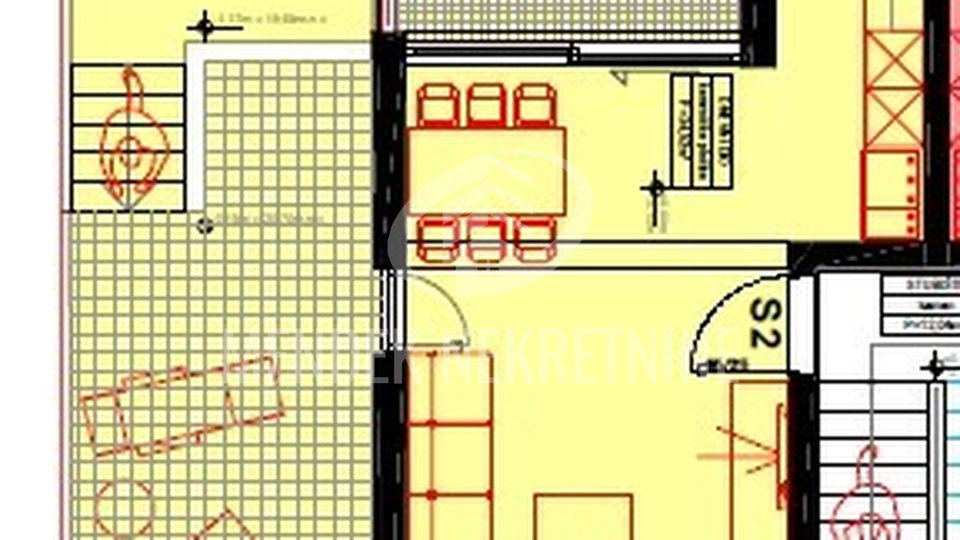 *PAG- ŠIMUNI* BEZ PROVIZIJE!!! 3-S stan 108,32 m2, prizemlje, prodaja