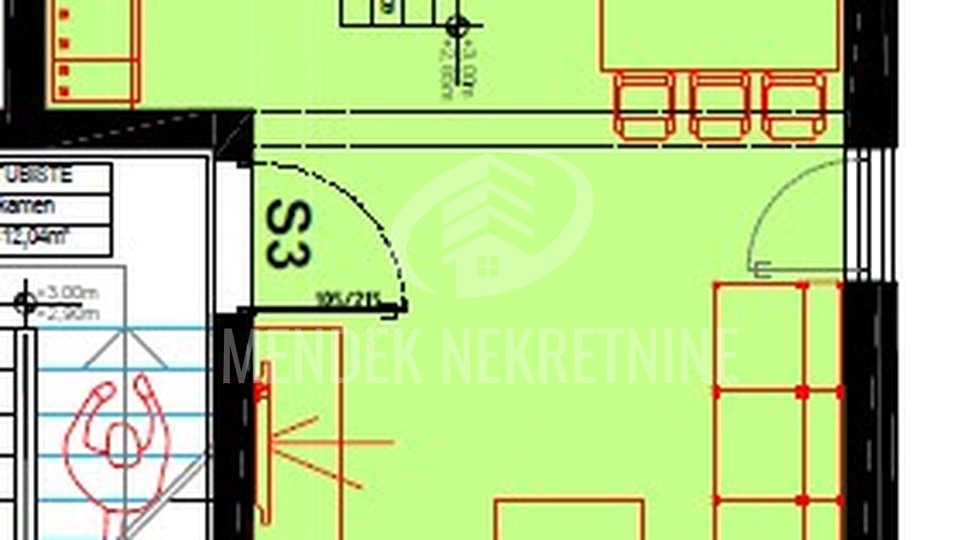 *PAG- ŠIMUNI* BEZ PROVIZIJE!!! 3-S stan 86,37 m2, 1. kat, prodaja