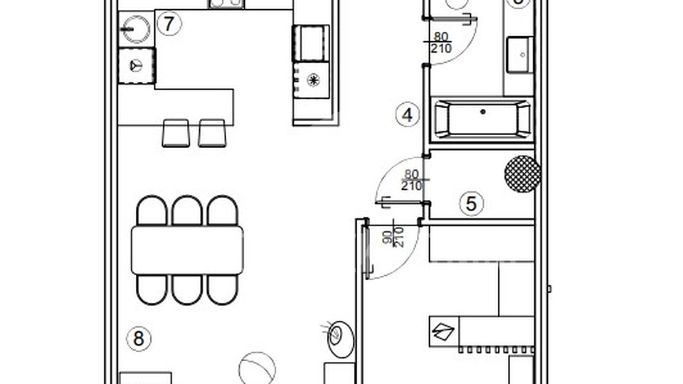 Wohnung, 73 m2, Verkauf, Varaždin - Centar