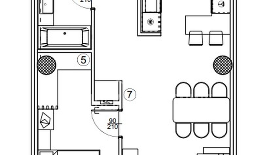 ZAVRŠNA FAZA GRADNJE!  2 soban stan 65 m2, 8. kat, Varaždin, prodaja