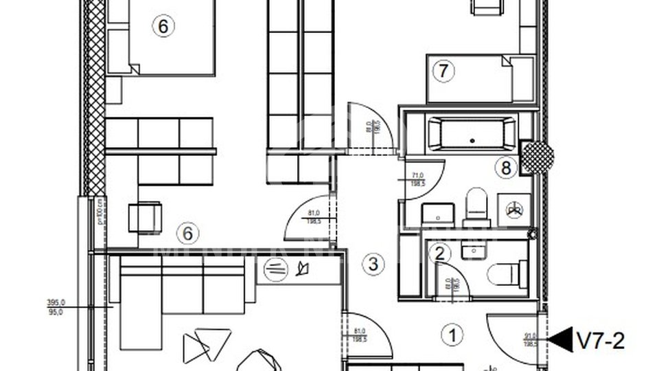 Wohnung, 76 m2, Verkauf, Varaždin - Centar