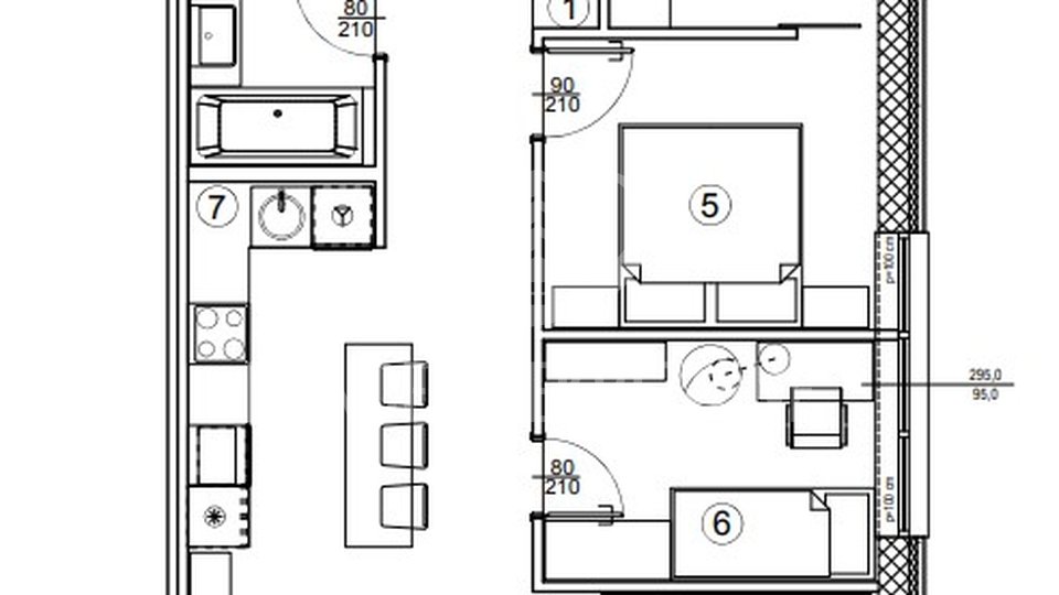 Appartamento, 76 m2, Vendita, Varaždin - Centar