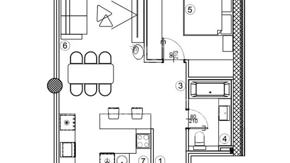 Wohnung, 62 m2, Verkauf, Varaždin - Centar