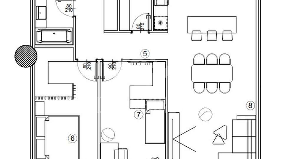 ZAVRŠNA FAZA GRADNJE! 3 soban stan 107 m2, 3. kat, Varaždin, prodaja