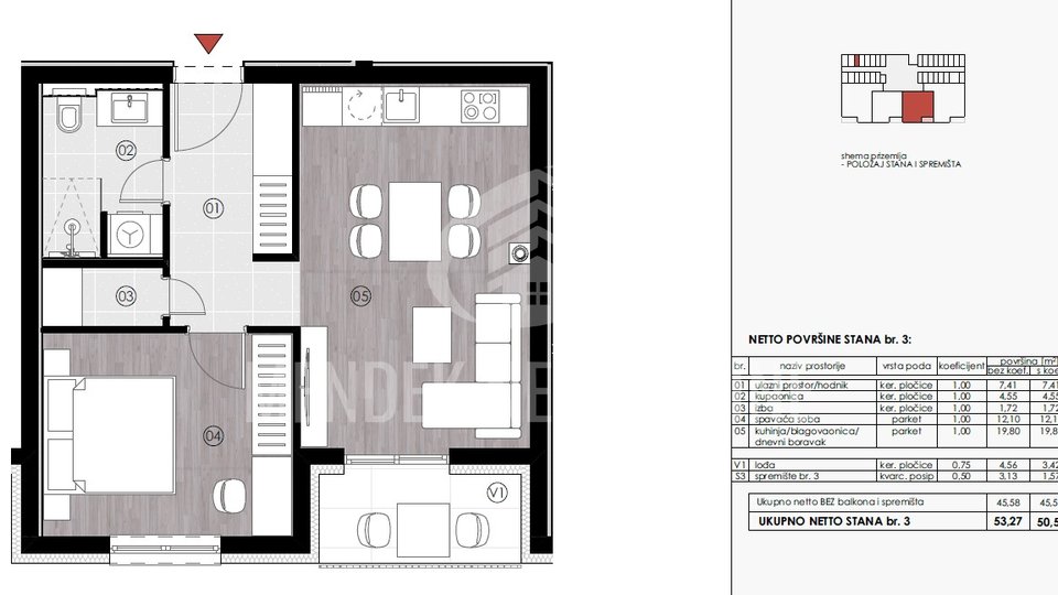 Stanovanje, 50 m2, Prodaja, Varaždin - Grabanica