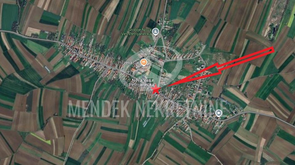 Land, 1405 m2, For Sale, Nova Ves Petrijanečka