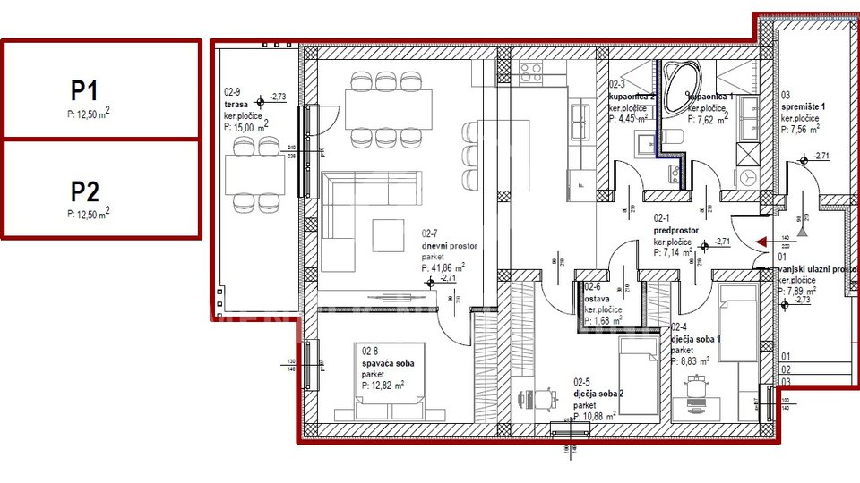 Ferienwohnung, 120 m2, Verkauf, Varaždin - Hallers