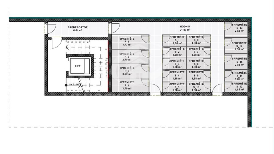 Wohnung, 71 m2, Verkauf, Varaždin - Banfica