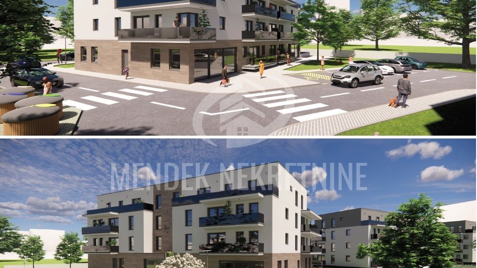 ISKORISTE PRILIKU I REZERVIRAJTE SVOJ STAN UZ DRAVSKU PARK ŠUMU! 4 soban penthouse 114,23 m2, Varaždin, Banfica, prodaja