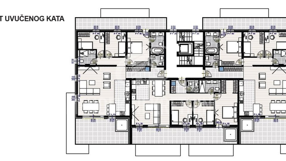 ISKORISTE PRILIKU I REZERVIRAJTE SVOJ STAN UZ DRAVSKU PARK ŠUMU! 4 soban penthouse 114,23 m2, Varaždin, Banfica, prodaja