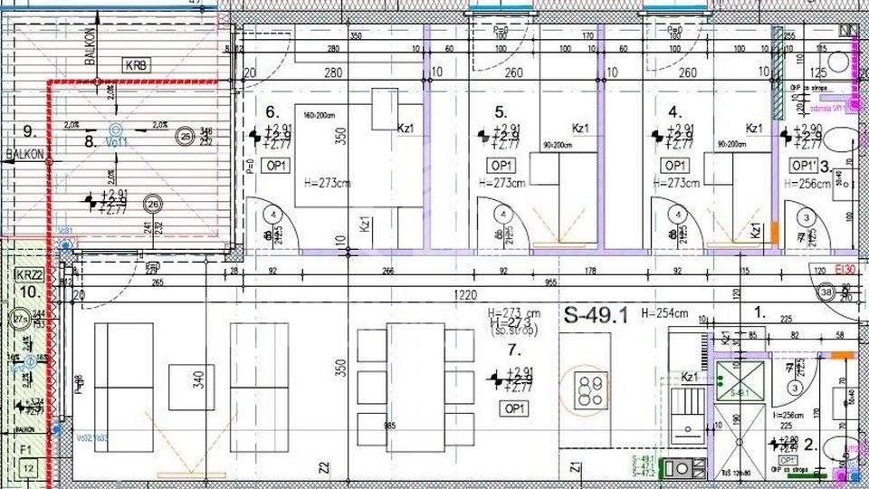 Wohnung, 83 m2, Vermietung, Varaždin - Centar