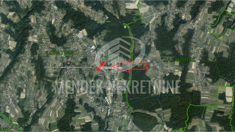 Land, 3585 m2, For Sale, Lopatinec