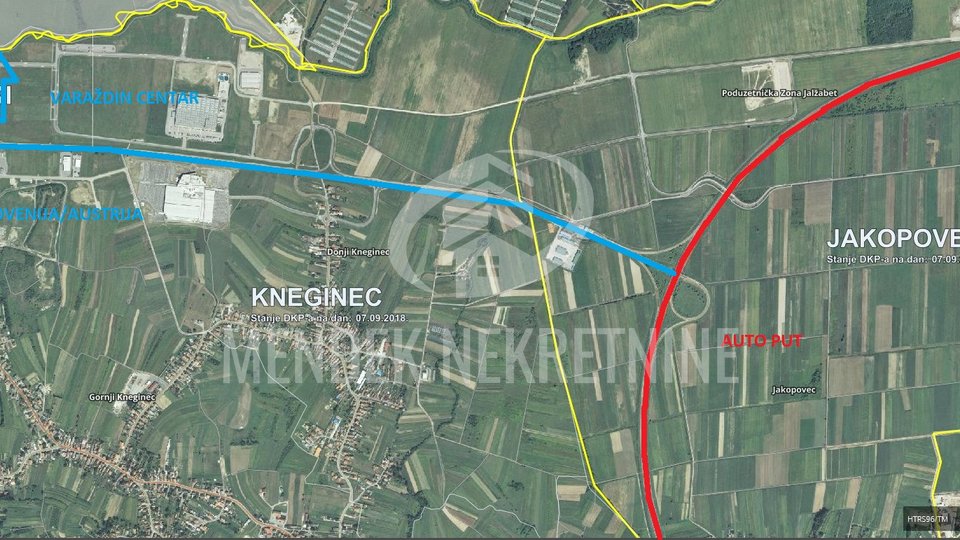 Land, 4063 m2, For Sale, Gornji Kneginec