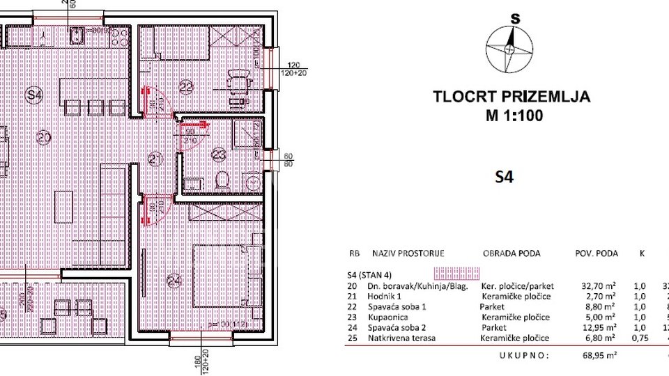 Appartamento, 66 m2, Vendita, Varaždin - Centar