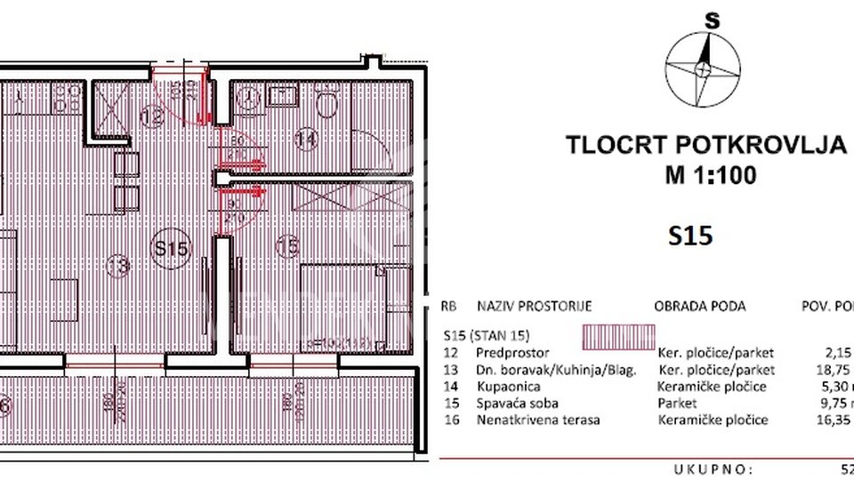 Apartment, 40 m2, For Sale, Varaždin - Centar